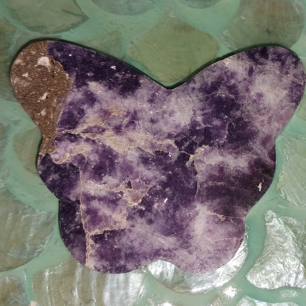 Lepidolite Butterfly Slab